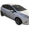 J&J AUTOMOTIVE HEKO Deflettori per Ford Fiesta 7 5-Porte Berlina 2008-2017 | 2 deflettori HEKO per Ford Fiesta 7 5-Porte Berlina, PMMA 3 mm, fumé, canale del finestrino.