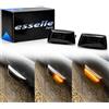 Esselle Parts Coppia Frecce Laterali Nero Fumé Progressive Dinamiche A Led per Chevrolet Aveo T300, Cruze, Plug and play Canbus nessun errore