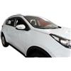 J&J AUTOMOTIVE HEKO Deflettori per Kia Sportage QL, QLE 2016-2021, 2 pezzi | 2 deflettori HEKO per Kia Sportage QL, QLE, PMMA 3 mm, fumé, canale del finestrino.