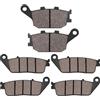 Cnornus Pastiglie Freno Anteriore e Posteriore per Honda CB 600 F Hornet 600 2000-2012 CBF600 2004-2006 CBR 600 F 1995-1998 CBF1000 Non ABS 2006-2015