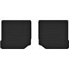 Wielganizator Tappetini in gomma su misura, compatibili con Volkswagen Golf IV (1997 - 2003) Hatchback, station wagon, variante | set da 2 pezzi | migliore vestibilità rispetto all'universale | nero