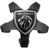 JTMLGDPA 4 Pezzi Auto Coprimozzi per Peugeot 308 SW 2021-2023,Copriruota Centrale Impermeabile Antipolvere Tappi Mozzo Copri Ruota Cerchioni Decorativo Accessorio,A-Black