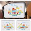 OFF WE GO Tendine Parasole Auto Bambini 2 Pezzi Copri Finestrini Auto per Neonati Bimbi Animal Autoaderente Automatica con Protezione UV Universale Tende Oscuranti Vetri Auto, Treni
