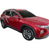 J&J AUTOMOTIVE HEKO Deflettori per Hyundai Tucson NX dal 2021, 2 pezzi | 2 deflettori HEKO per Hyundai Tucson NX, PMMA 3 mm, fumé, canale del finestrino.