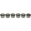 Dopro Ottone massiccio 10,2 millimetri rotonda Vintage Guitar Tuner Conversione Boccole 3/8 Tuning Machine Conversione ghiere versione aggiornata 6.2mm I.D.Relic Nickel