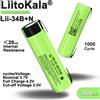liitokala Nuova Batteria al Litio Ricaricabile Originale Liitokala NCR18650B 3.7V 18650 3400mAh + Pezzo di Nichel Fai-da-Te