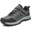 HIKEUP autunno e inverno scarpe da Trekking all'aperto uomo donna Sneakers coppia modelli in pelle di alta qualità Sport uomo Trekking Plus Size
