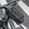 ROCKBROS Bike Bag 1.7L borsa per telefono borsa per tubo con telaio anteriore impermeabile supporto per telefono Touch Screen custodia rigida per bicicletta accessorio Mtb