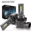 MAXGTRS H11 H9 H8 Fendinebbia a LED Canbus No Error H10 9005 9006 H16JP HB3 HB4 Lampadina fendinebbia a LED 6500K 3000K Luce di marcia diurna
