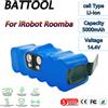 powtree Batteria NI-MHBattool 14.4V 5000mAh per Aspirapolvere Irobot Roomba Serie 500 600 700 800 900 14.4V 620 650 770 780 580