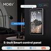 MOES Tuya Wifi Smart Touch Screen da 5 pollici Pannello di controllo centrale degli Stati Uniti Controllo vocale Alexa e ZigBee Gateway Controllo scena integrato