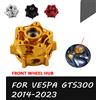 S2R Moto di Alluminio di CNC Freno A Disco Anteriore Mozzo Ruota Per Vespa GTS 300 GTS300 2020 2021 2022 2023 Accessori Ruote Forgiate parti