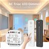 MJJC AC Triac LED Dimmer 220V 230V 110V con 2.4G Wireless RF Touch Lampada di controllo remoto Push PWM Dimmer S1-B Dimmer per la casa