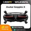 CADDXFPV Occhiali FPV Walksnail Avatar HD X Goggles 1920X1080 OLED 5.8G con Head Tracker Senza Occhiali per Droni da Corsa RC a Lungo Raggio