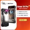 ULEFONE 【NUOVO】Ulefone AI Smartphone Armor 34 Pro 5G 25500mAh Proiettore incorporato 512GB ROM 120Hz 6,95" NFC Smartphone Cellulare