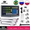 SNSNTDRO SNS-2V/3V Nuovo Set di Display a Colori AC90-260V e Righello Lineare in Vetro con Encoder a Griglia da 50-1000mm per Torni e Fresatrici