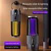 VENUSWING Lampada da richiamo repellente per insetti USB ricaricabile Lampade elettriche solari per zanzare Temporizzazione Luce da campeggio esterna portatile 2 in 1