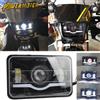 PowerMotor Faro LED per Moto 4' X 6' H4656 con Fascio Alto/Basso e DRL per Suzuki DRZ400S DRZ400SM DRZ250 DRZ400 DRZ400E DR200S DR650S SE