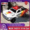 BEYONDSKY NUOVO MJX Hyper GO 14211 1/14 RC Auto 2.4GHz Modello di Controllo Remoto Breve Carta 45A 70 km/h 4400KV Brushless Ad Alta Velocità Quattro Ruote motrici Off-Road Desert Card RTR Ragazzo Regalo