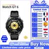 Huawei 2025 HUAWEI WATCH GT 6 Smartwatch Schermo AMOLED da 1,47"/1,32" Fino a 21 giorni Durata della batteria Frequenza cardiaca NFC Compatibile con iOS e Android