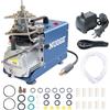 nuoge Compressore d'aria PCP AUTO-STOP, pompa elettrica 300 bar 4500 psi ad alta pressione, adatto per fucili ad aria compressa PCP e subacquei