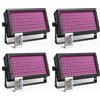 U'King 4PCS 60W LED Wall Wash Light 3IN1 RGB Effetto stroboscopico Illuminazione scenica DMX512 DJ Wash Bar Effetto luce per la festa nuziale
