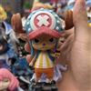 Bandai Action Figures One Piece 10 cm Tony Anime Figure Tony Chopper Figura Carino Collezione di statue in PVC Modello Regali di compleanno Giocattoli personalizzati