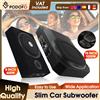 podofo Subwoofer per Auto Podofo 10'' 1000W, Altoparlante Audio ad Alta Potenza 90dB, Woofer Sottosedile SLIM con Cavo, Subwoofer Alimentato con Cassa