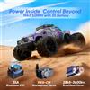 JIUSI PT14R Monster Truck 1:14 4WD Auto RC Brushless con Batteria 3S 2200mAH, 80KM/H Alta Velocità, Auto da Corsa Fuoristrada, Giocattolo Regalo