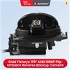 Junsun Telecamera di Retromarcia Junsun con Logo Ribaltabile, 1080P 170° ° Telecamera HD AHD per VW Passat B6 B7 B8 Golf 6 Beetle Polo CC EOS Android