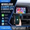AUTOABC Adattatore Interfaccia Wireless CarPlay Android Auto per Audi A4 B8 A5 Q5 2009-2015 con Funzione Bluetooth GPS Navigazione Airplay