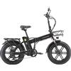SINOHON Bicicletta Elettrica Pieghevole SINOHON A20 1000W 48V22Ah 45KM/h 80KM di Autonomia, Pneumatici Fat da 20'', E-bike per Città, Montagna e Fuoristrada