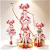 Bandai Figura Anime da 22 cm di Kaname Madoka, Action Figure Kawaii di Akemi Homura, Statuetta Carina Loli, Modellino da Collezione, Regalo