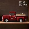 ZGECB Set di Costruzioni Classico da 1677 Pezzi - Modello di Camion Agricolo Vintage, Kit di Montaggio Fai-da-Te e Regalo di Compleanno