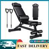 Panca Pesi Pieghevole Regolabile a 5 Posizioni, Attrezzo Multifunzione per Home Gym per Panca Piana, Addominali, Leg Curl, Dumbbell Fly