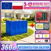 seekwatt 10000 cicli 3.2V 360Ah LiFePO4 Batteria con kit DIY o dispositivo di compressione classe A LFP celle DIY 12V 24V 48V adatta per Caravan Carrozza da golf navi Campeggio Sistema di stoccaggio di energia