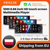 MEKEDE Magazzino UE Autoradio 1DIN 6.86 Pollici con CarPlay Wireless, Android Auto, Schermo Touch, Lettore MP5, Display HD, BT, FM, AUX, USB, Supporto Telecamera Posteriore, Unità Stereo Universale