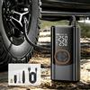 NONE Compressore d'aria portatile wireless 150PSI per auto, gonfiatore elettrico per pneumatici con display, pompa di gonfiaggio per auto e moto
