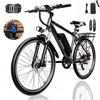 NONE Bicicletta Elettrica HEADER BK1350 250W 48V15.6Ah Batteria al Litio 80KM di Autonomia 26'' Bici Elettrica per Viaggi Urbani E-bike per Pendolari