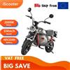 NONE Bicicletta Elettrica Iscooter Y18 per Adulti, Batteria 48V20Ah, Autonomia 80-90Km, Velocità Massima 55Km/h, Pneumatici da 15 Pollici, Ammortizzatore, Freno a Disco Pieghevole
