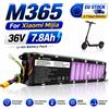 RYOBI Batteria di Ricambio per Monopattino Elettrico M365 36V 7.8Ah 7800mAh Li-ion Ricaricabile 10S3P Celle 18650 con BMS Intelligente Protezione di Sicurezza Impermeabile Comunicazione Bluetooth Consegna