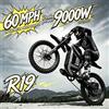 Coswheel R19 Bici Elettrica da Fuoristrada 9000W 72V 40Ah 96Km/H Bici Elettrica da Cross con Pneumatici Fuoristrada Mountain Ebike
