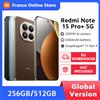 XIAOMI Versione Globale Xiaomi Redmi Note 15 Pro Plus 5G Smartphone 8GB/12GB RAM 6500mAh 100W Hypercharge 6.83" AMOLED Snapdragon 7s Gen 4