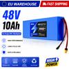 Batteria al Litio 13S4P 48V 10Ah 18650, Pacco Batteria Ricaricabile ad Alte Prestazioni 2000W per Monopattino Elettrico Kugoo M4 M4Pro M5 M5Pro, Stock UE, Spedizione Rapida