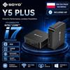 SOYO Y5 Plus Mini PC Processore Intel Core I7 di quarta generazione 8 GB di RAM 128 GB SSD Windows 11 PRO Bluetooth WIFI5 Display Mini Computer