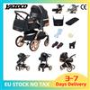 NONE Elegante Passeggino Multifunzione 3-in-1 Nuovo Modello 2026, Carrozzina da Viaggio Portatile Facile da Piegare con Seggiolino Auto per Neonati, Certificato Standard UE, Spedizione Gratuita