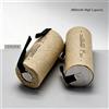 Batteria Ricaricabile Ni-Cd Sub C da 1.2V 2800mAh con Terminali, Celle NiCd SC per Trapano Avvitatore a Batteria, Utensili Elettrici, Torcia, Pacco Batteria Fai-da-te, Disponibilità EU