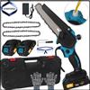 Vremota Motosega Elettrica a Batteria da 6 Pollici con Oliatore Integrato, Utensile Elettrico per Taglio Legna, Potatura e Giardinaggio, Compatibile con Batteria Makita 21V