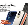 realme P4x Smartphone Versione Europea, Fotocamera AI da 50MP, Batteria da 8000mAh, Ricarica 45W, NFC, Display LCD da 6.8" 120Hz