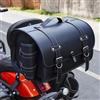 NONE Borsa Posteriore per Moto - Bauletto Impermeabile e Antigraffio con Grande Capacità, Adatto per Caschi e Impermeabili, Design Retrò per Moto